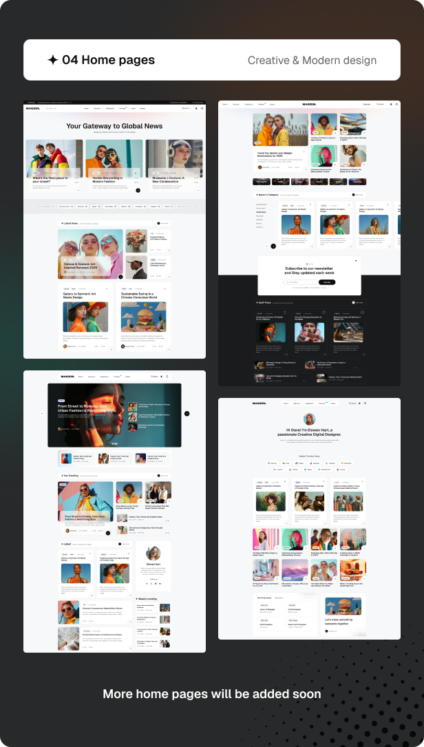 Magzin – Modern High-Performance Blog WordPress Elementor Theme