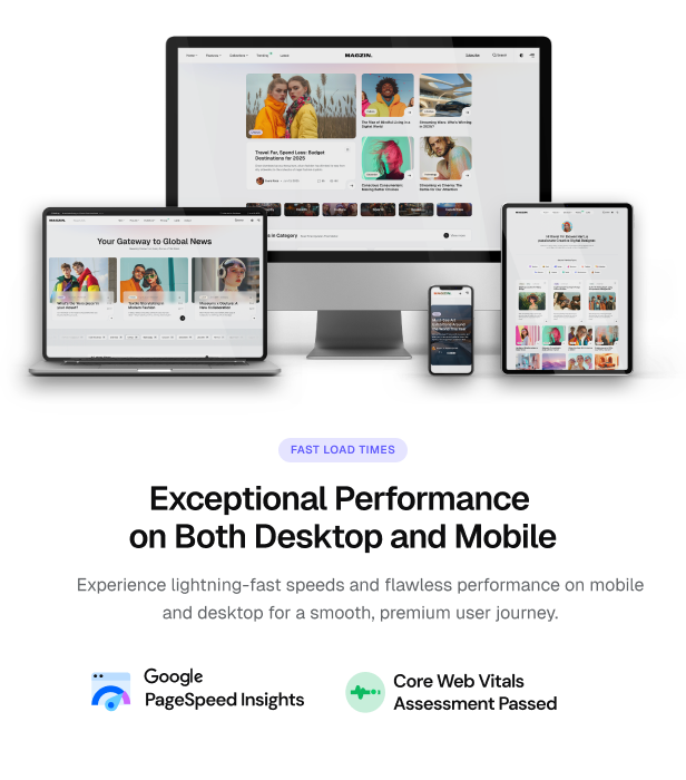 Magzin – Modern High-Performance Blog WordPress Elementor Theme