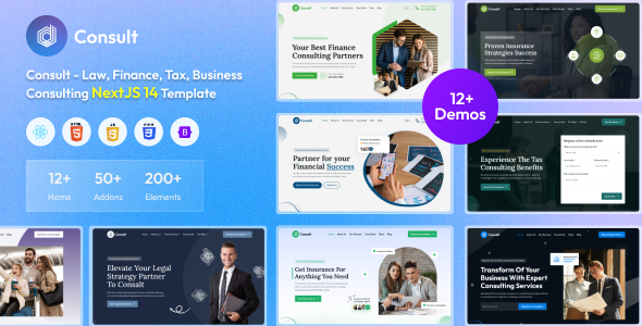 Consult – Business Consulting NextJS Template