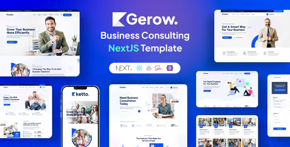 Gerow – Business Consulting NextJS Template